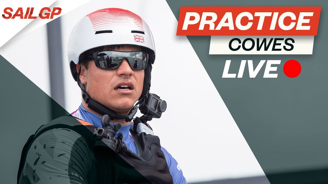 Practice Racing REPLAY // 2019 Cowes SailGP // 8 August 2019