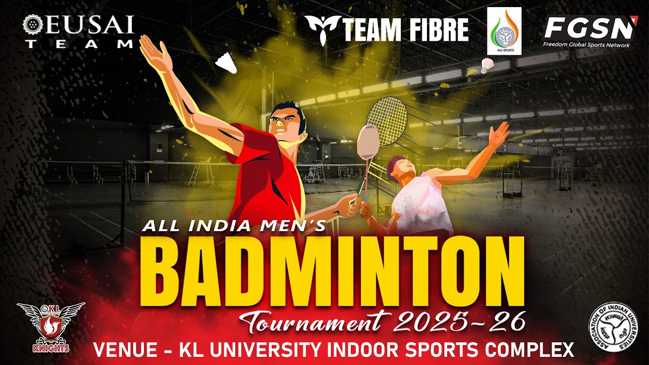 KLEF GUNTUR, A.P VS CHITAKARA UNI ,PUNJAB || ALL INDIA INTER UNIVERSITY BADMINTON MEN TOURNAMENT