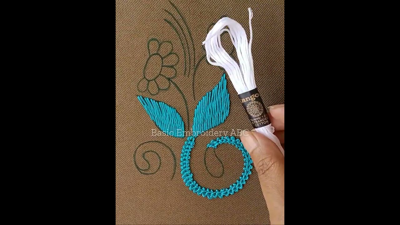 Modern All over Design Latest Stitch by Hand Embroidery-301,আধুনিক ফুলকারি ডিজাইনে জামায় নকশা সেলাই