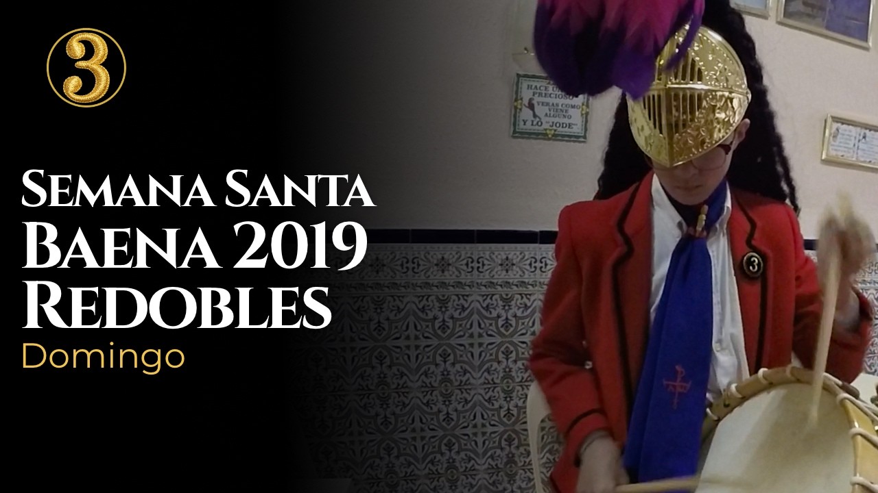 Semana Santa Baena 2019 | 3ª Cuadrilla | Redobles Domingo Resurección