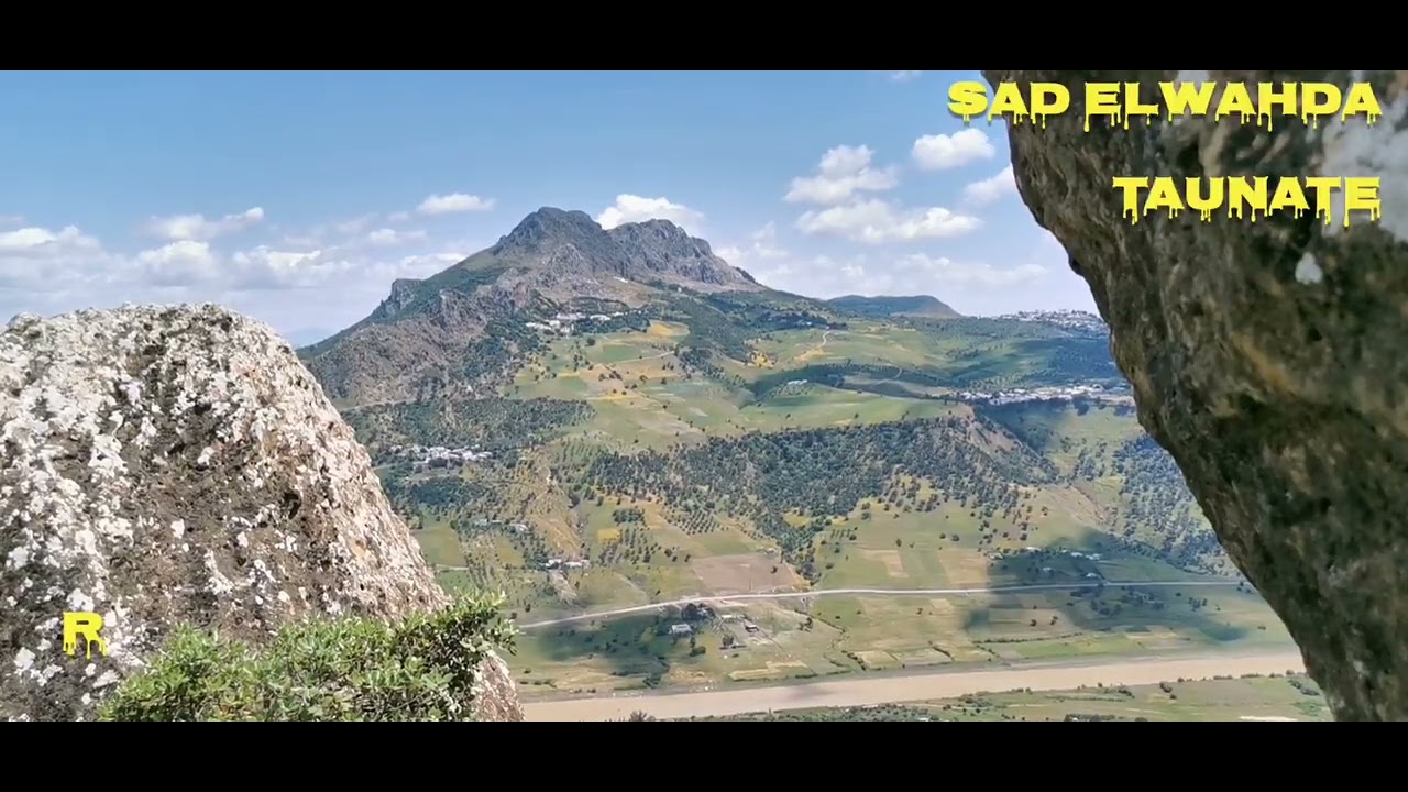 الوردزاغ اقليم تاونات قرب سد الوحدة 4k