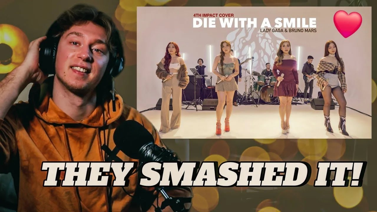 4th Impact - Lady Gaga, Bruno Mars - Die With A Smile (Live Cover) | Richards Infinity Reacts