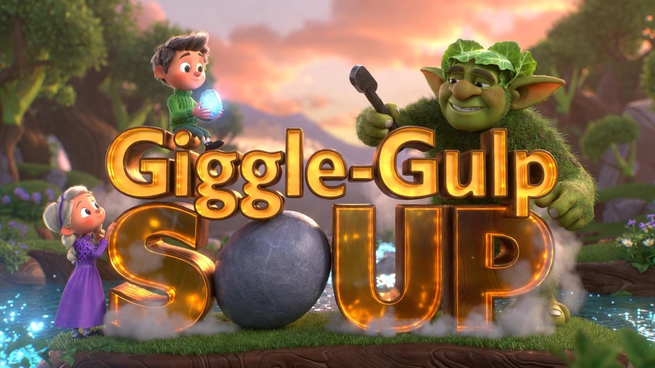 Giggle Gulp Soup Fun Story for Kids with Guff the Forest Troll