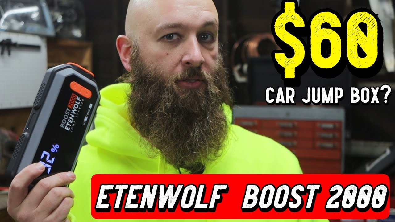 Этот пусковой аккумулятор за 60 долларов — отличное приобретение! | Обзор Etenwolf Boost 2000