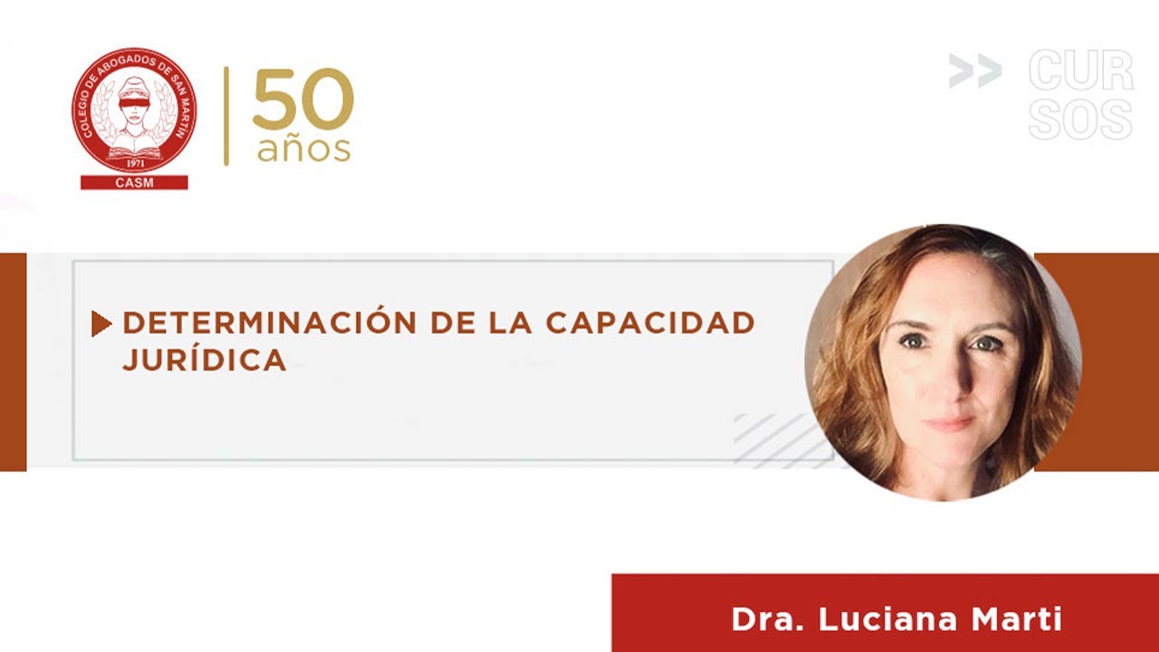 Determinación de la capacidad jurídica