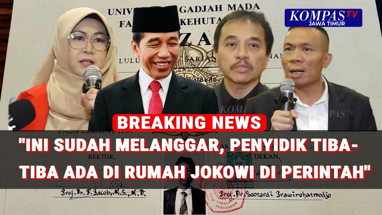 Roy Suryo Cs Bongkar Dugaan Pelanggaran HAM Proses Hukum Kasus Ijazah Jokowi di Polda Metro