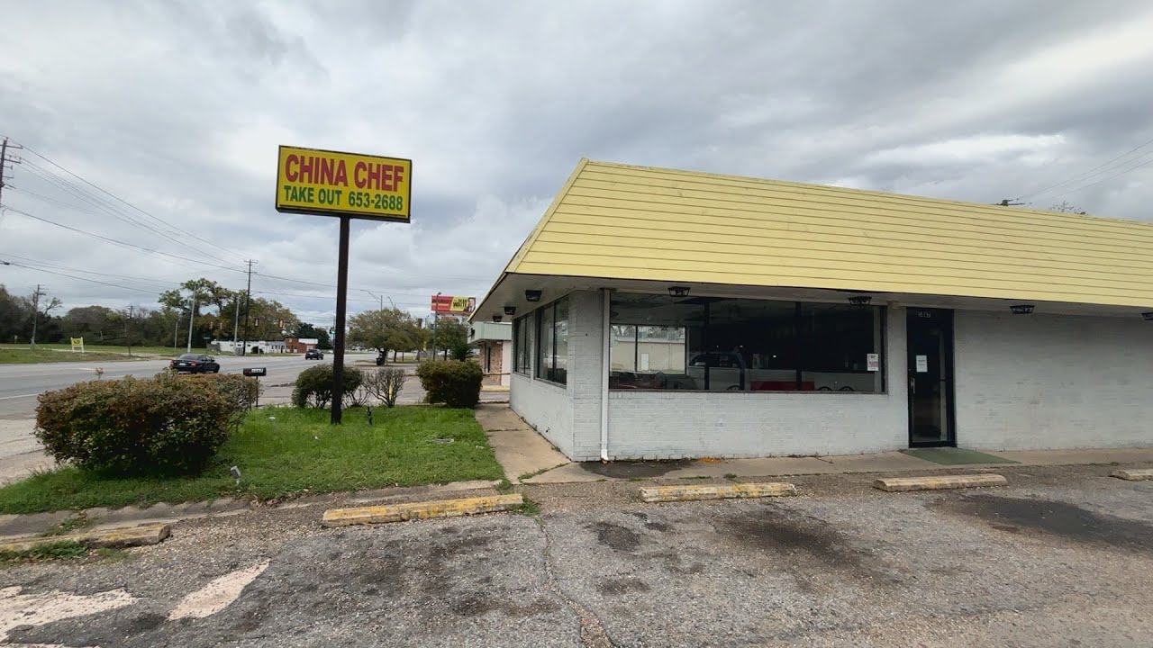 Abandoned China Chef Restaurant in Theodore, AL