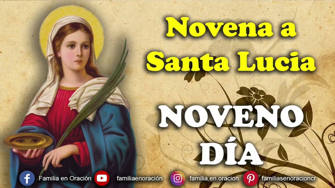 Novena a Santa Lucia - Día 9