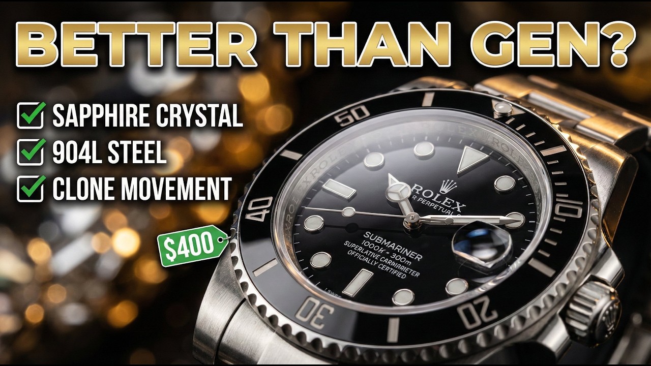 Клон за 400 долларов, который разгромил Rolex Submariner за 15 000 долларов