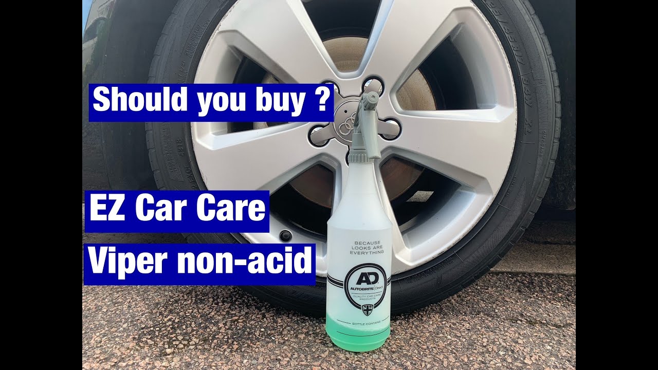 EZ Car Care viper wheel cleaner