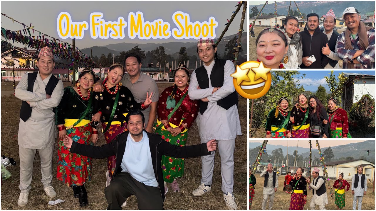 Shooting For My First Movie Song ❤️