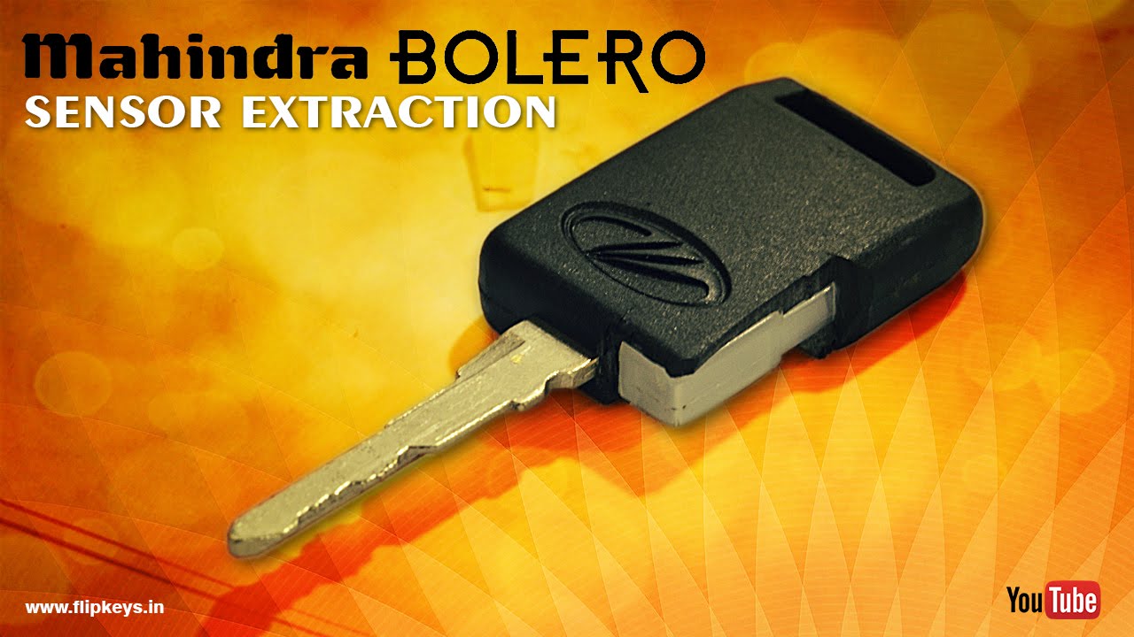 Extract Sensor From Bolero Key