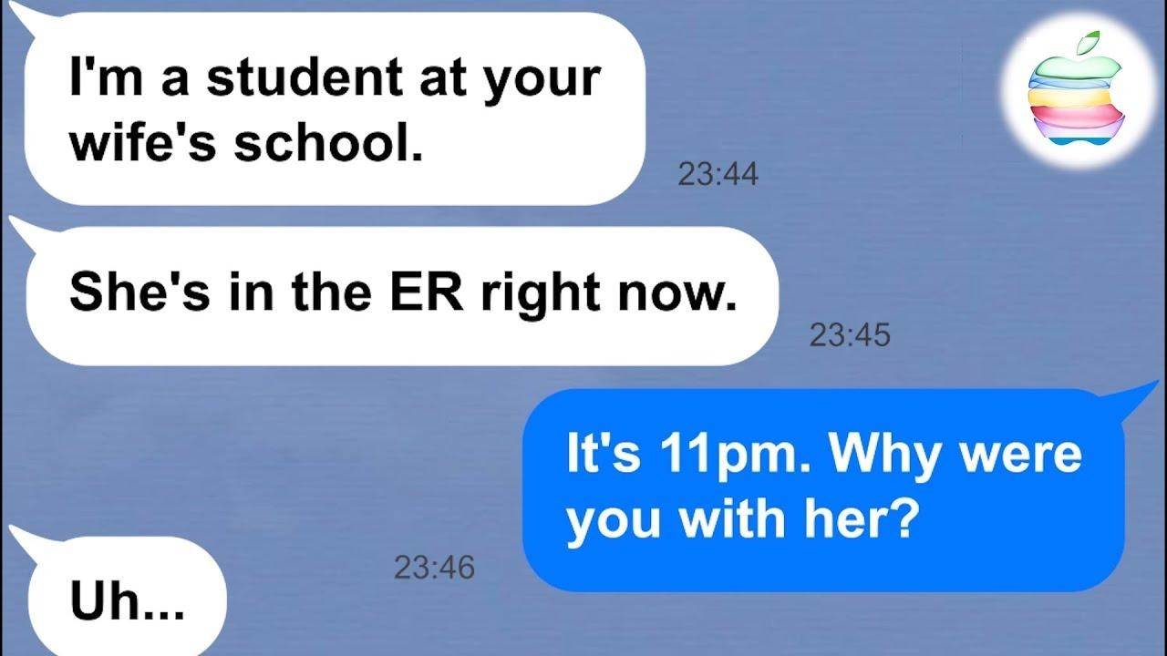 【Apple】Wife has a little too much extracurricular activity with a student from her school...