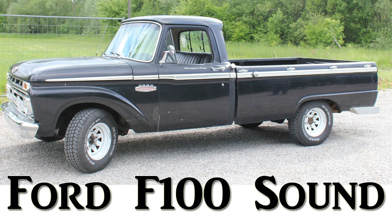 Ford F 100 V8 von 1966 - Motor Sound - Oldtimer Truck