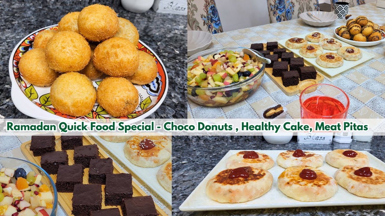 Kids Wanted Choco Donuts & Meat Pitas, Husband Wanted Healthy Cake – Cooking Their Favorites!