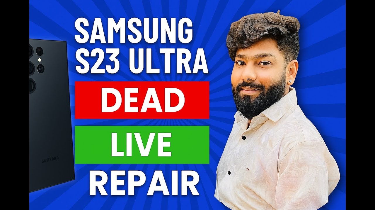 🛠️ S23 Ultra Dead Issue Solved – Full Live Repair Demo 🔋🔌📱 Samsung Galaxy S23 Ultra not turning on?