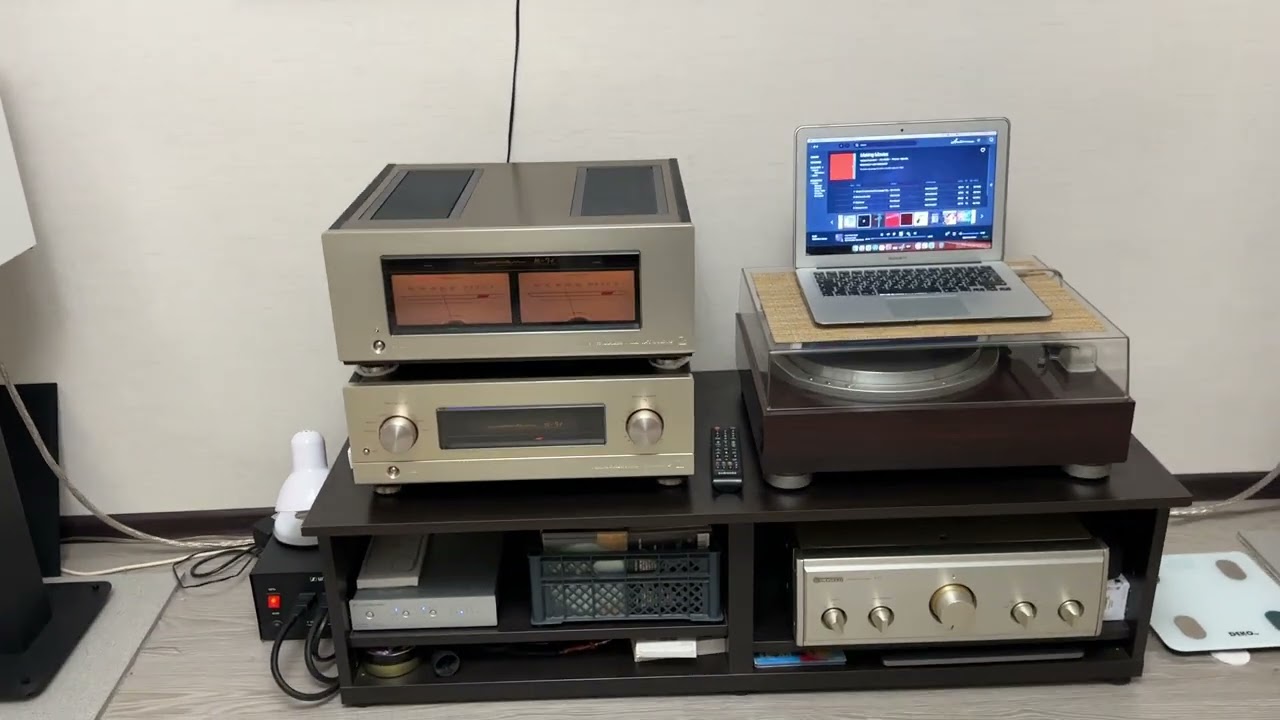 Luxman m-7f, luxman c-7f проверка работы.