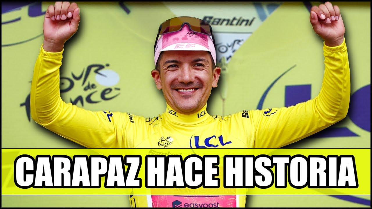 CARAPAZ hace HISTORIA en el TOUR de FRANCIA | El Maillot