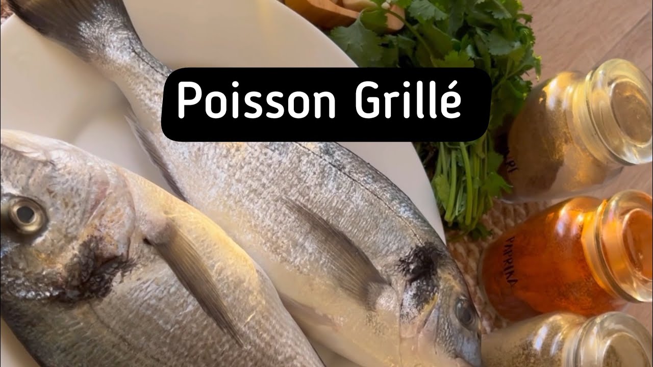 Dorade grill&eacute;e au Ninja Air Fryer ✨ Recette Marinade Poisson 🐟