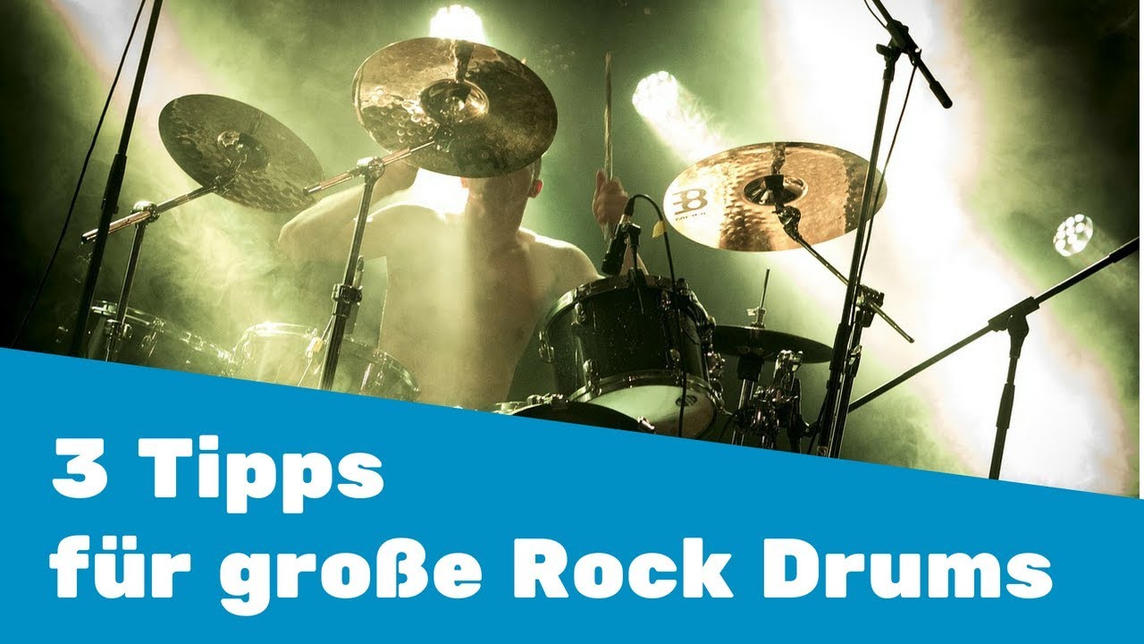 Gro&szlig;e Rock Drums mischen || 28 Tipps in 30 Tagen