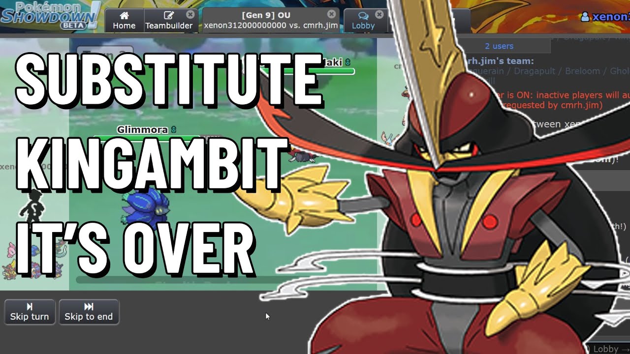 Kingambit with Sub is a Menace - Pokemon Showdown battles