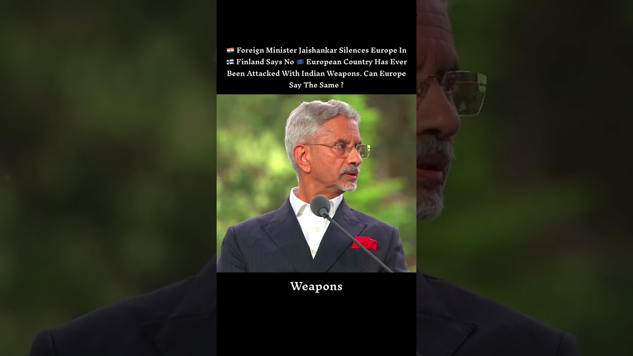 Foreign Minister Jaishankar Silence whole European Media 💯#jaishankar #foreignpolicy #europeanunion