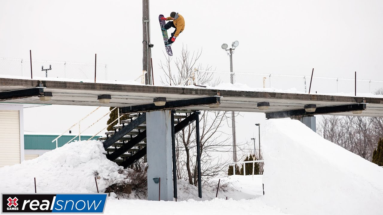 Frank Bourgeois wins gold in Real Snow 2017 | X Games
