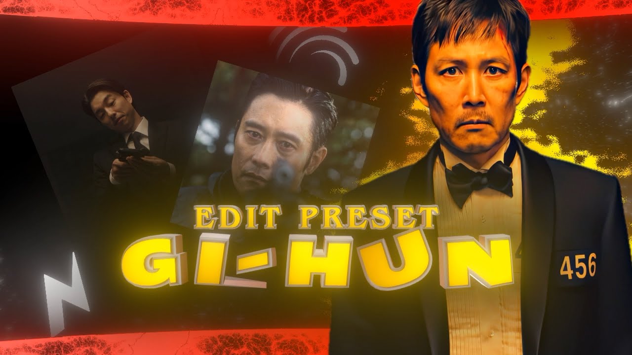 Ae inspired Gi-Hun Player 456 Full Edit In Alight Motion(+PRESET)