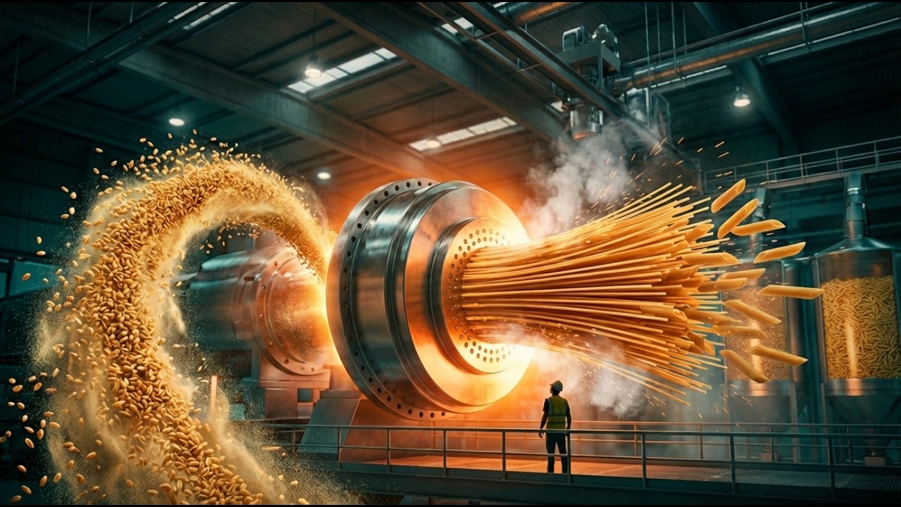 The Exact Moment Wheat Becomes the Pasta on Your Plate