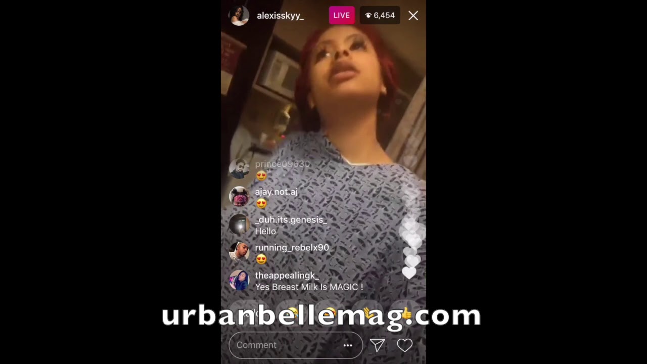 Alexis Skyy Gives an update about baby Alaiya