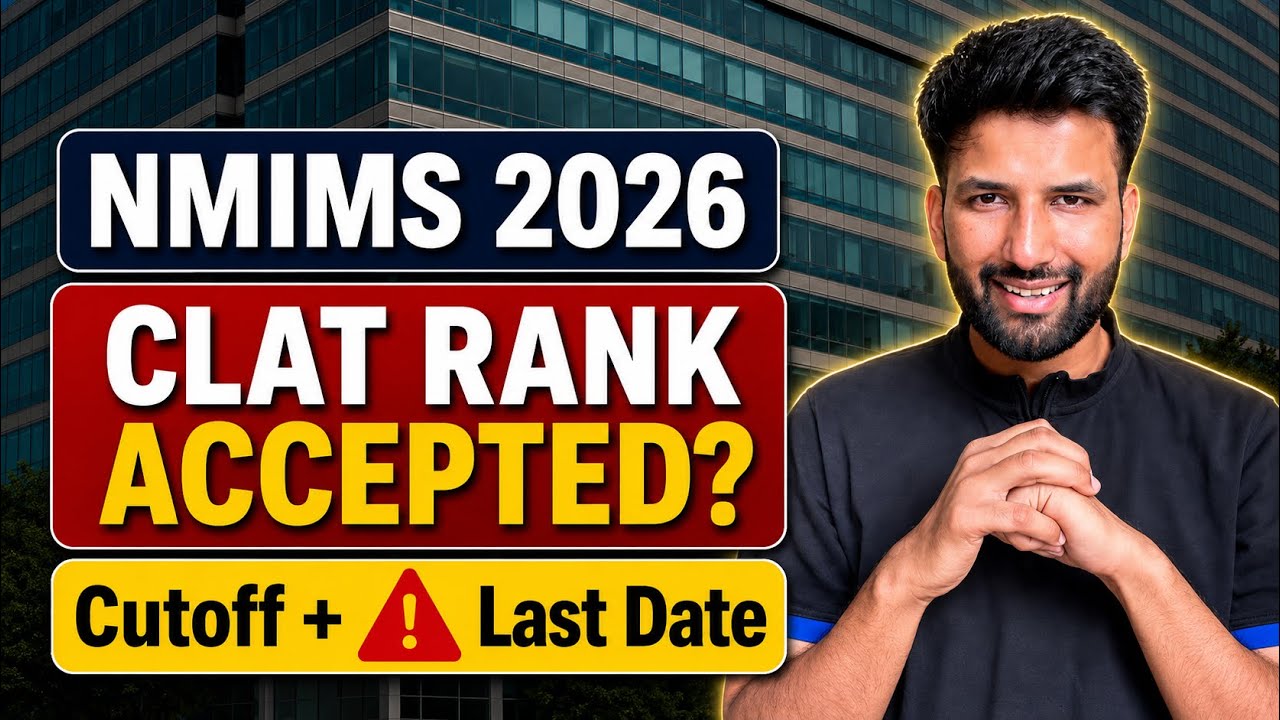 NMIMS Law 2026 Admission Through CLAT? Cutoff, Eligibility & Last Date #nmims #clat2026 