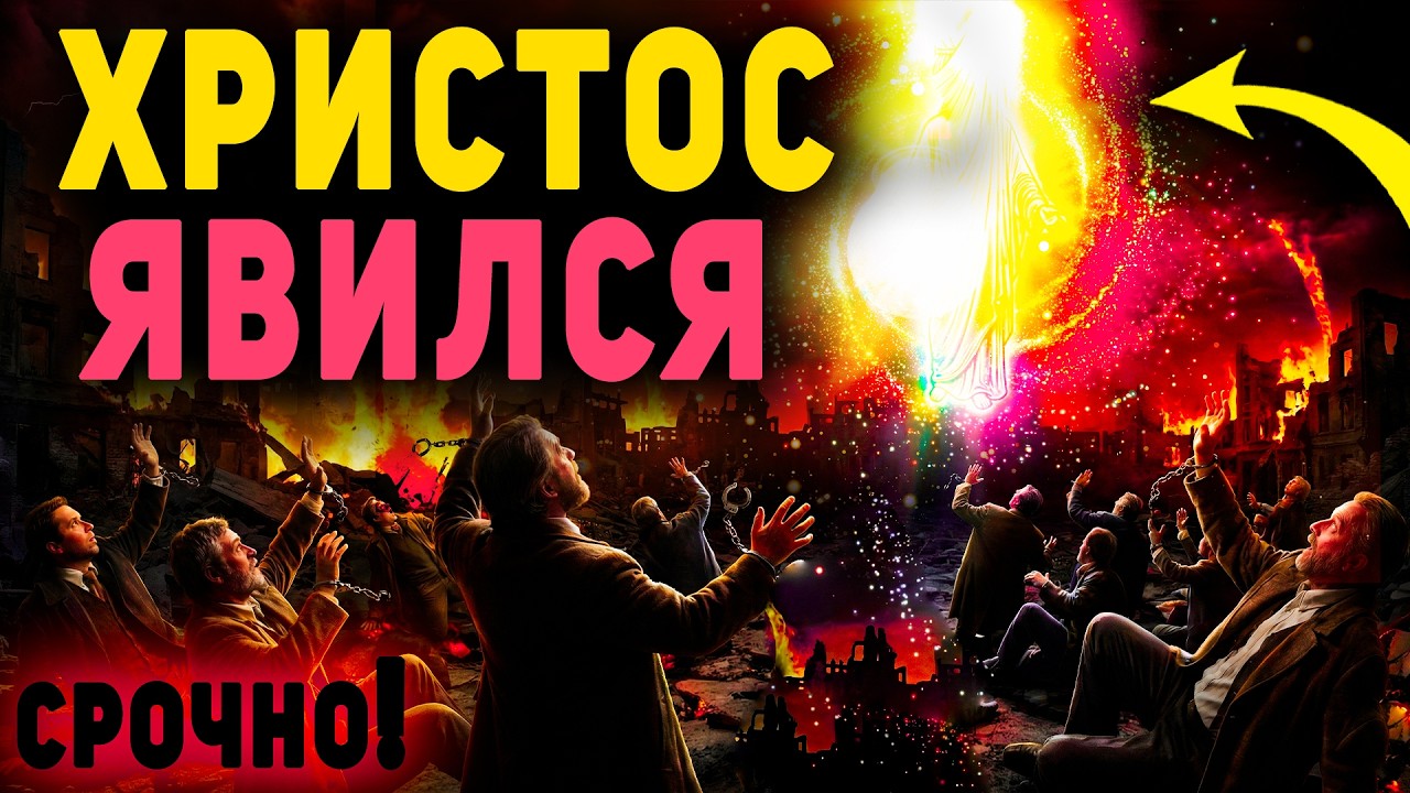 Явился Иисус Христос. Что увидели миллионы людей? Величайшее событие нашего времени. Удивительное