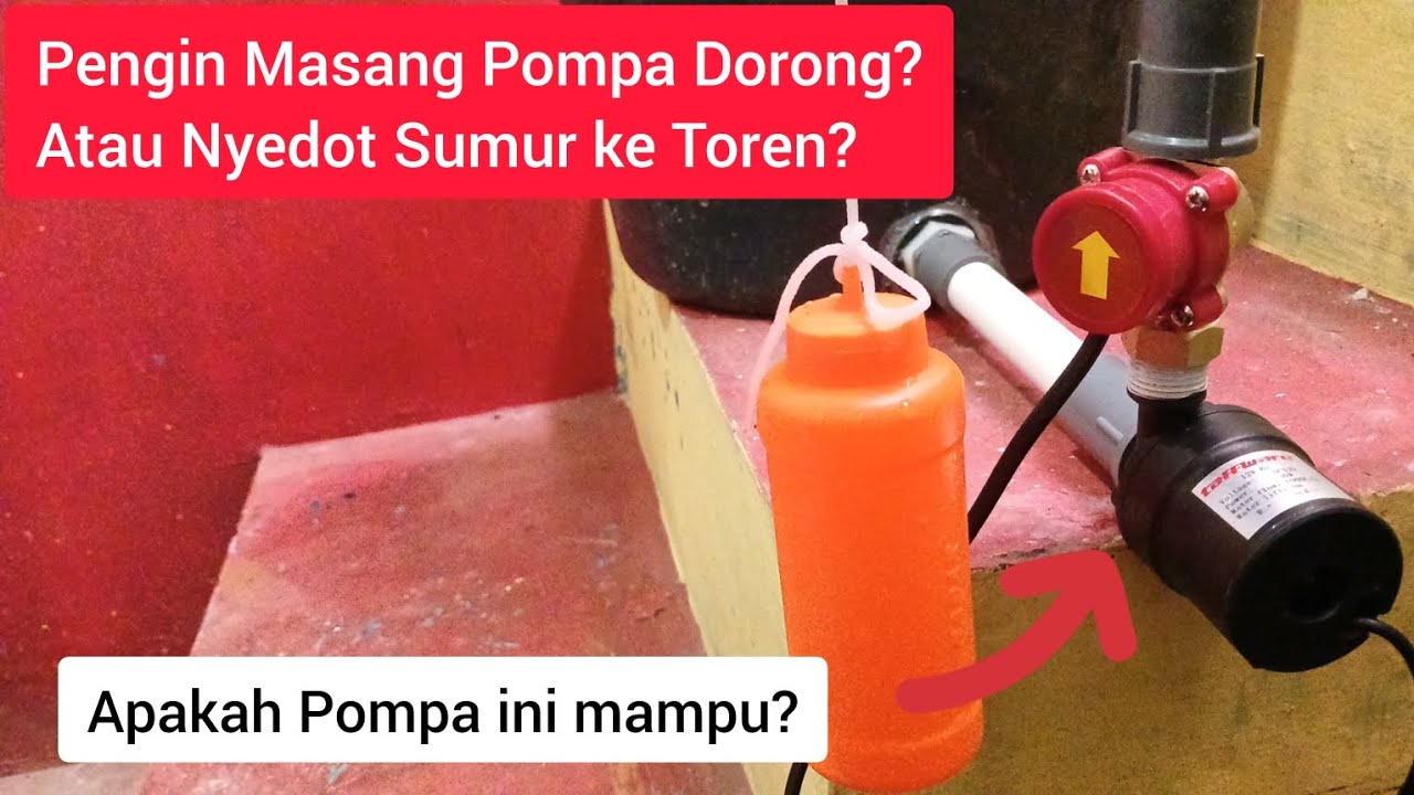 Pasang Otomatis Pada Jenis Pompa ini, Kecil Tapi Mantap
