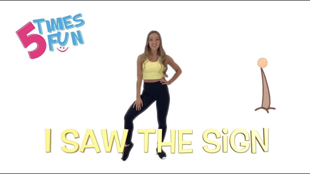 Fun Easy Dance Class Choreography to I Saw The Sign