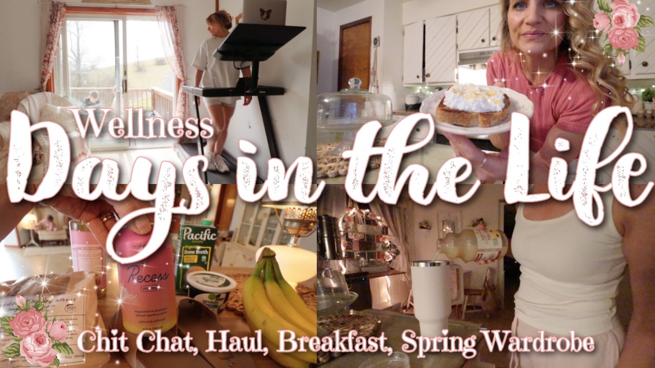 Моя весенняя оздоровительная утренняя рутина | Покупки, фитнес, болтовня, весенняя одежда