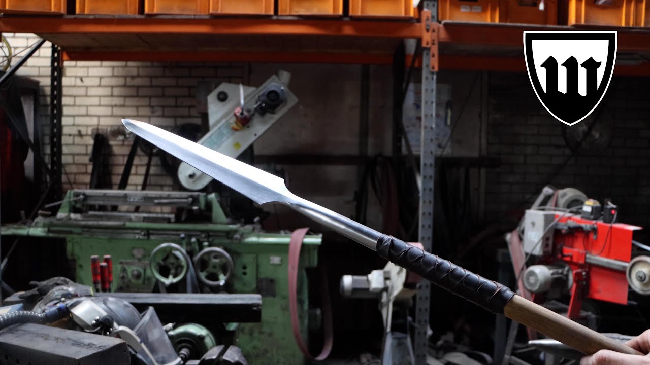 Forging a viking spear.