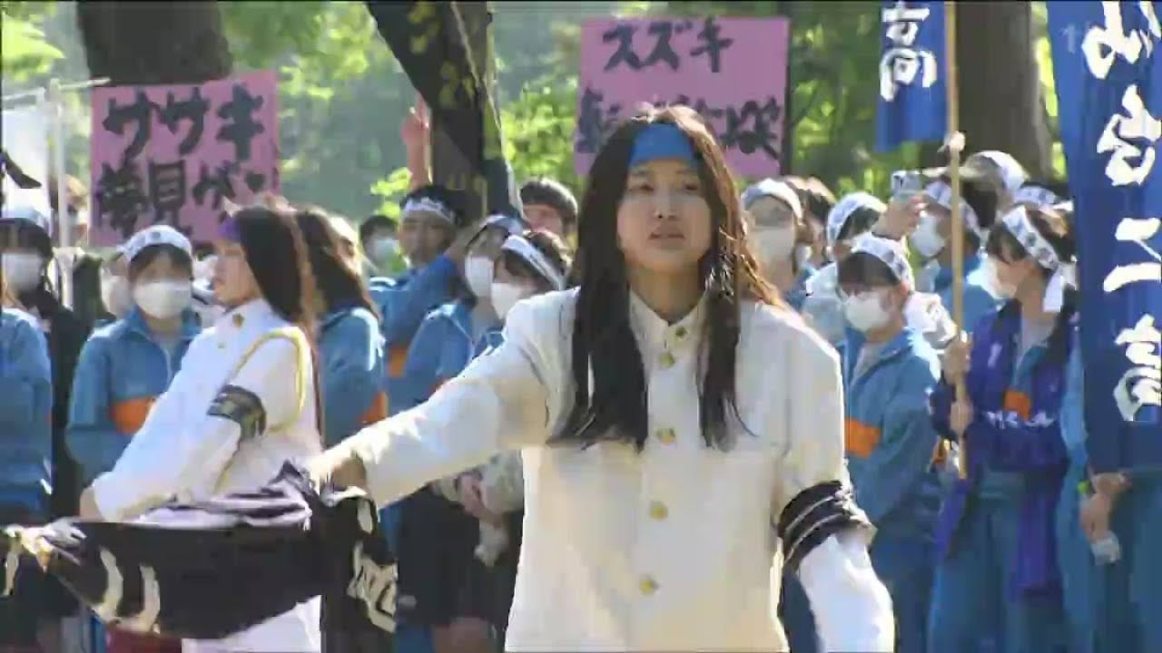 仙台一高・二高定期戦を前に街を練り歩く”行進”そして“応援合戦”出身アナウンサーが密着取材