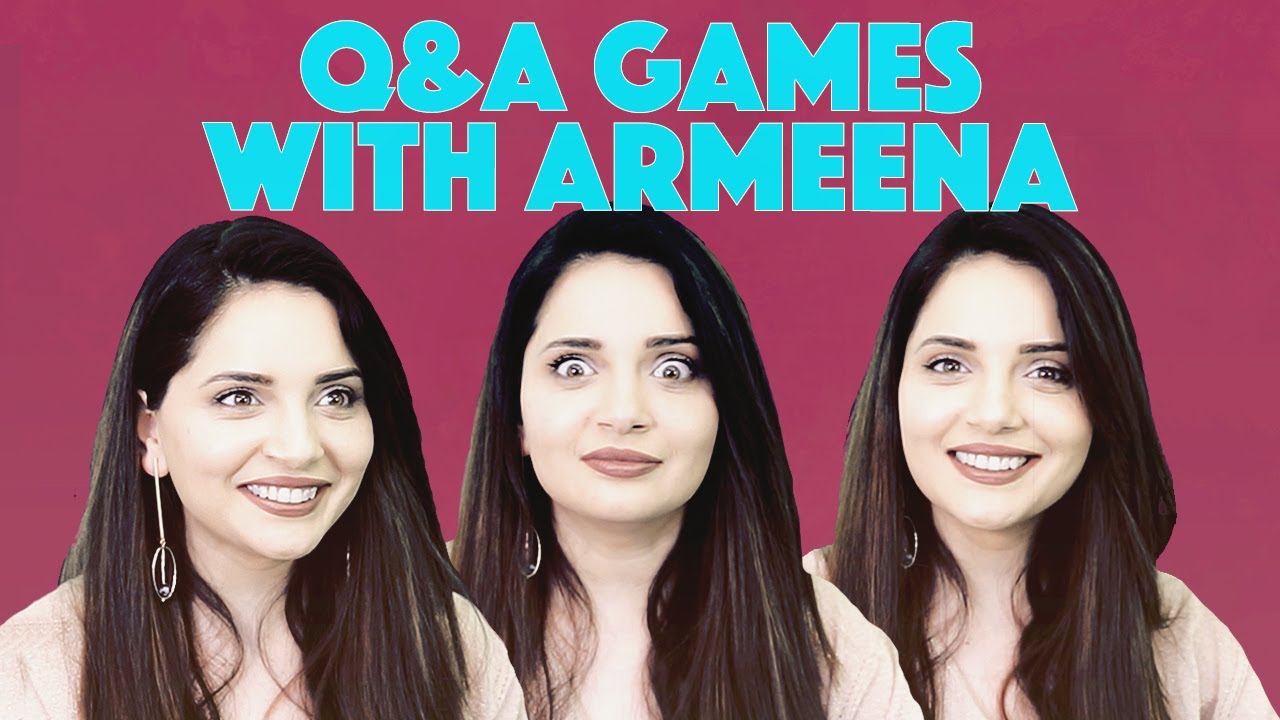 Q&A Games with Armeena Khan | MangoBaaz