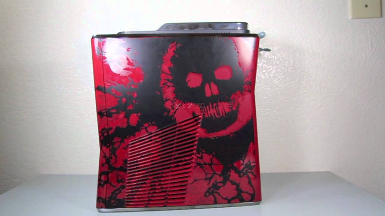 Gears of War 3 Xbox 360 Limited Edition 320GB Video Game Console Unboxing & Review