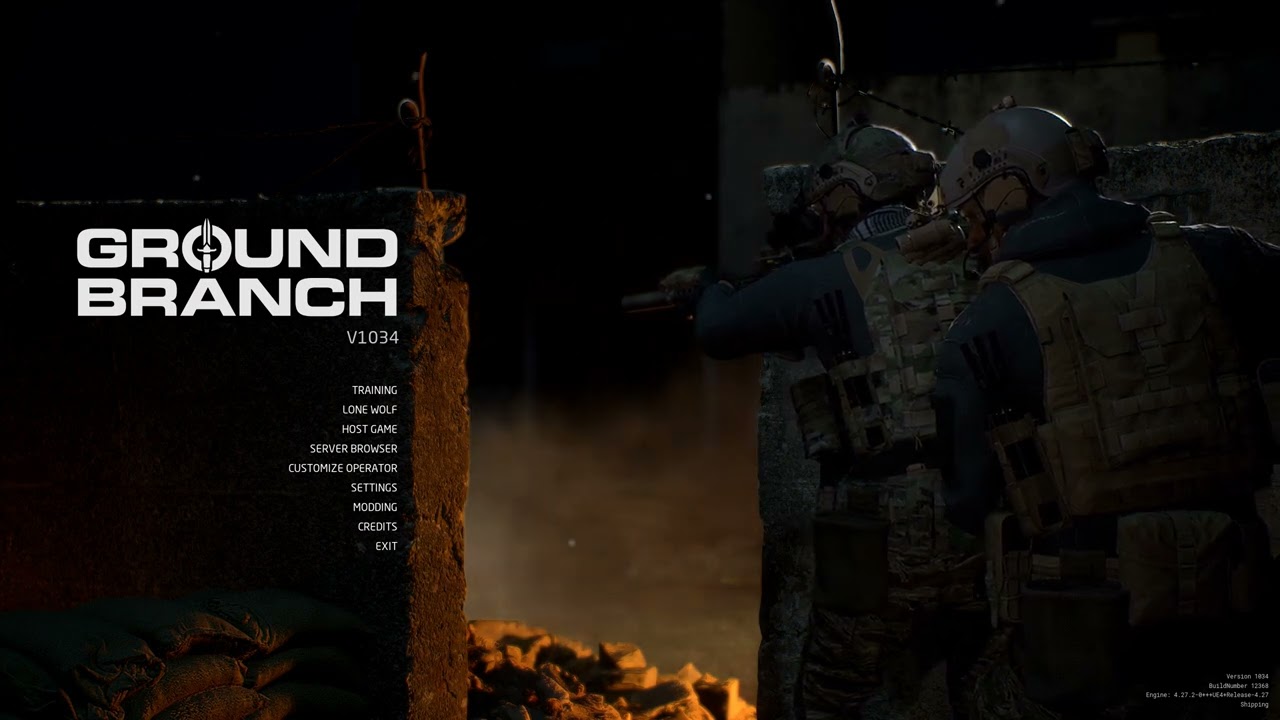 [GROUND BRANCH] 1034 Menu Music