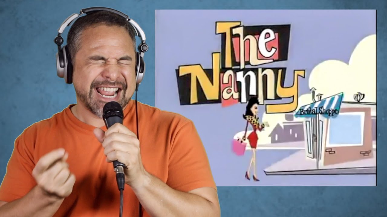 Usando el FALSETE para cantar la canción de la serie THE NANNY