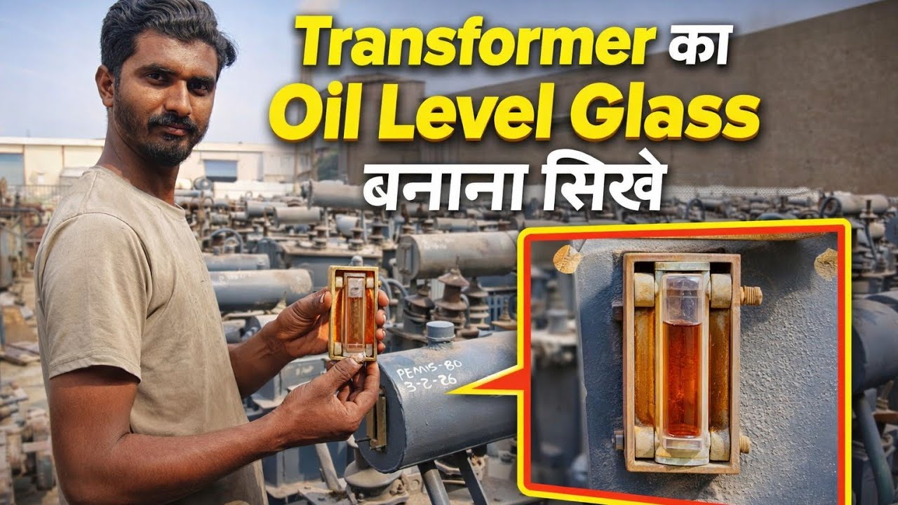 Transformer ka Oil Level Glass Kaise Banaye?🔧 |Full video 👆