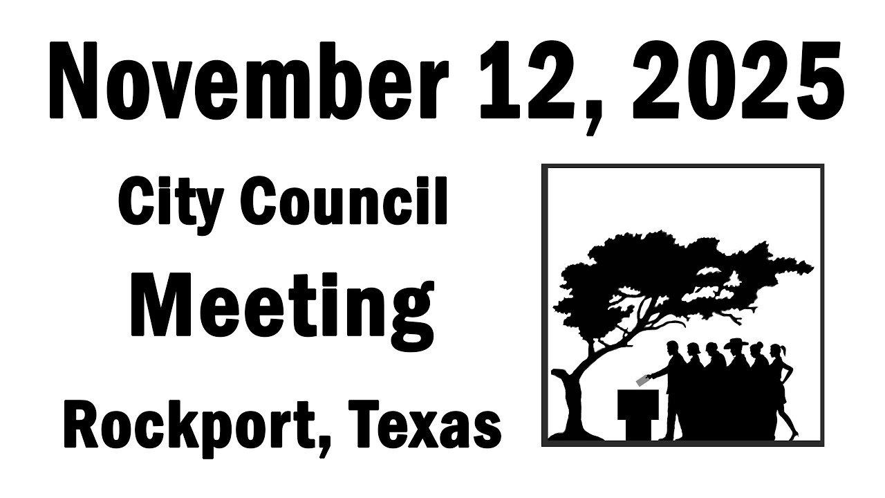 Rockport City Council, November 12, 2025