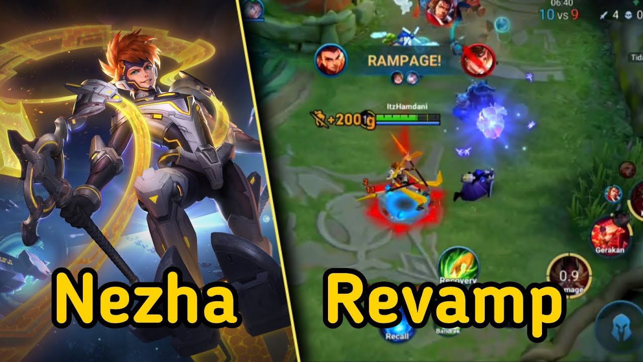 Beda Banget! Nezha Revamp Jauh Lebih Mengerikan dari Sebelumnya - Honor Of Kings 
