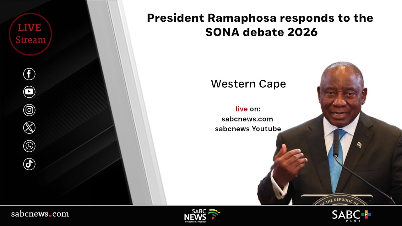 President Ramaphosa's response to the SONA debate 2026