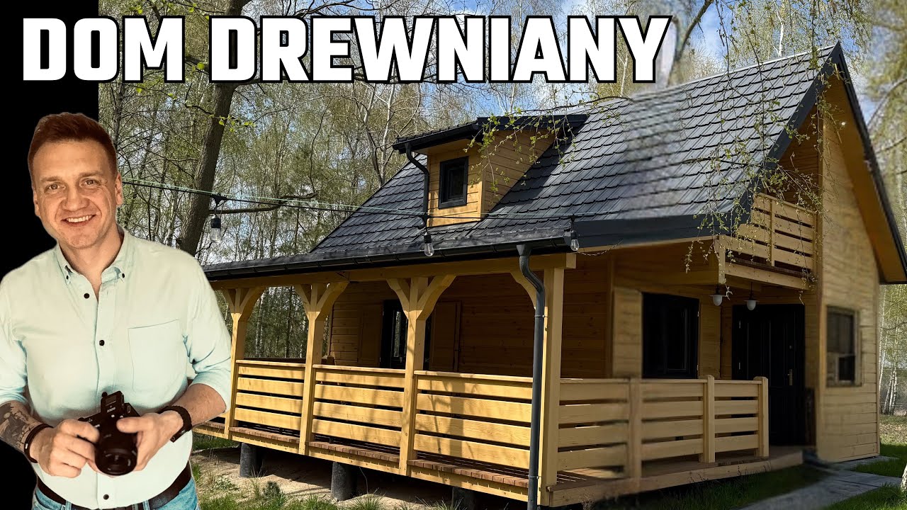 Dom drewniany szkieletowy | Bajka MDD Domy Drewniane