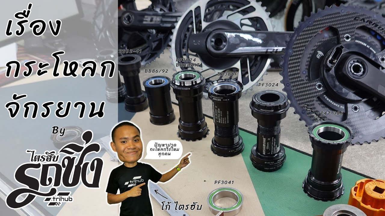 รู้จักกะโหลกจักรยานประเภทต่าง ๆ I กับ โก้ ไตรฮับรถซิ่ง