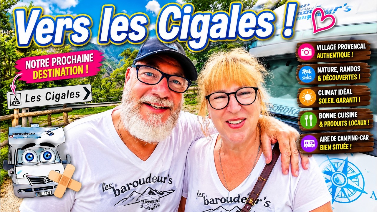 VERS LE SUD : barre droit vers la route Napoléon #campingcar #vanlife #provence