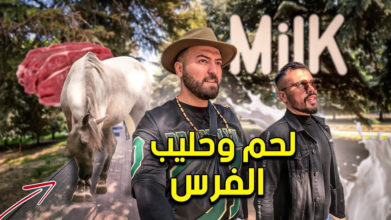 جربت لحم الحصان وحليب الفرس في كازاخستان 😳