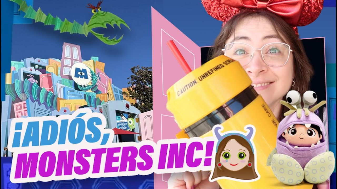 ¡Cierra Monsters Inc en Disney California Adventure! / Mike and Sulley to the Rescue y merchandise